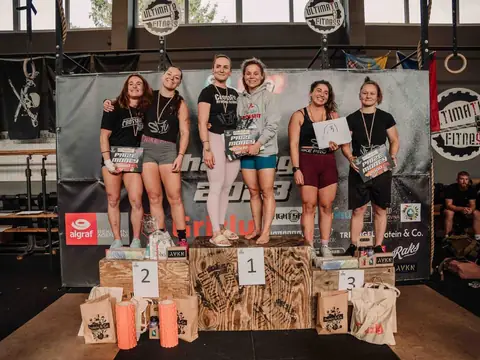 Stupně vítězů, kategorie Ženy, UF Challenge 2023